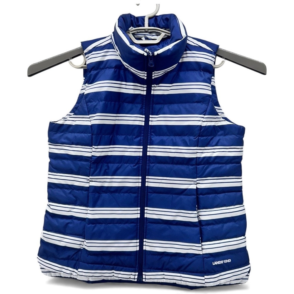 Lands End Down‎ Puffer Vest Small